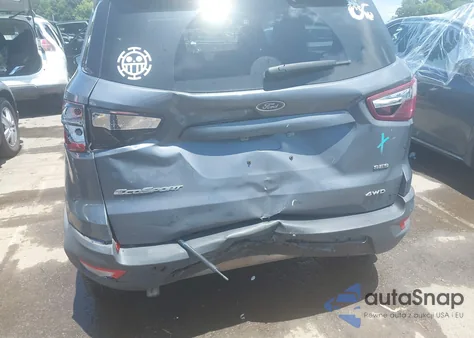 2019 Ford Ecosport Ses from USA, damaged, VIN MAJ6S3JLXKC300635